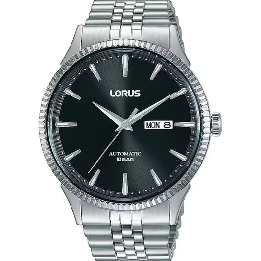 Men's Watch Lorus RL471AX9 Black Silver Lorus