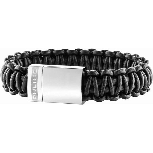 Men's Bracelet Police PJ25687BLB.01-S Leather Police