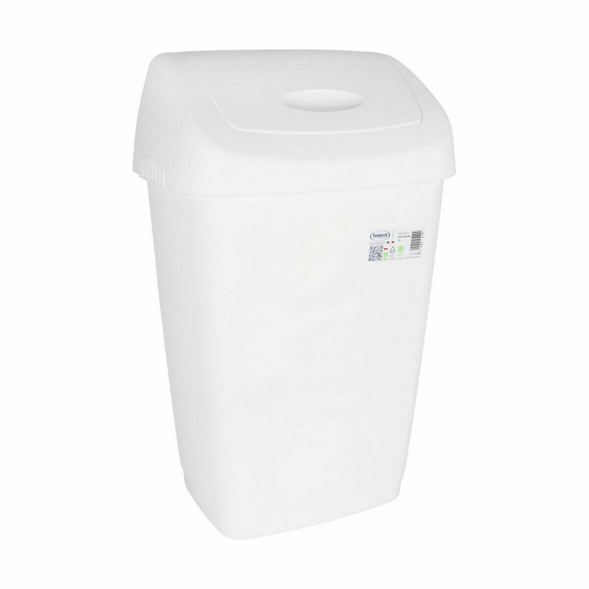 Rubbish bin Tontarelli Aurora Tipper truck White 50 L (6 Units)