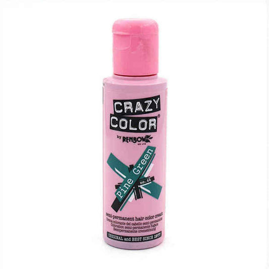 Semi-Permanent Tint Pine Green Crazy Color Nº 46 (100 ml) Crazy Color