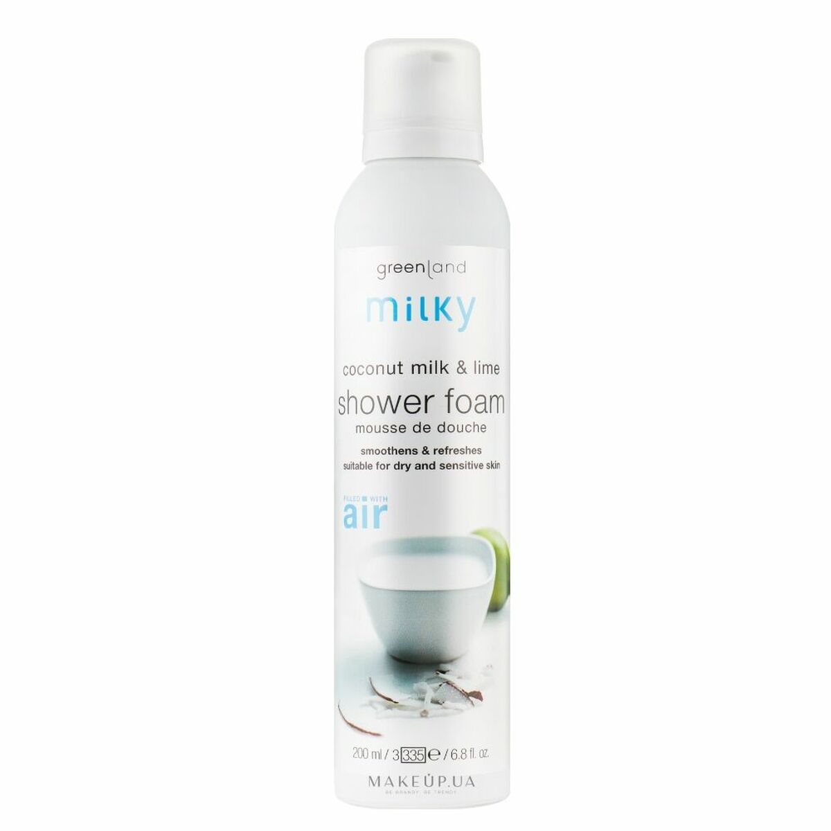 Shower Mousse Greenland Coconut Lime 200 ml (200 ml) - Soaps and gels - Greenland - Default Title