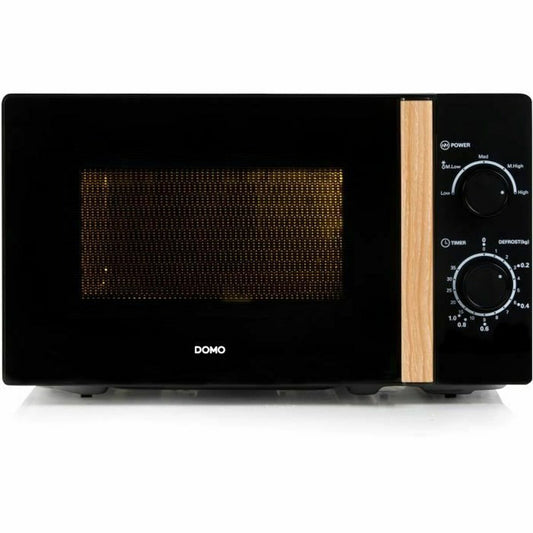 Microwave DOMO Black 700 W 20 L DOMO