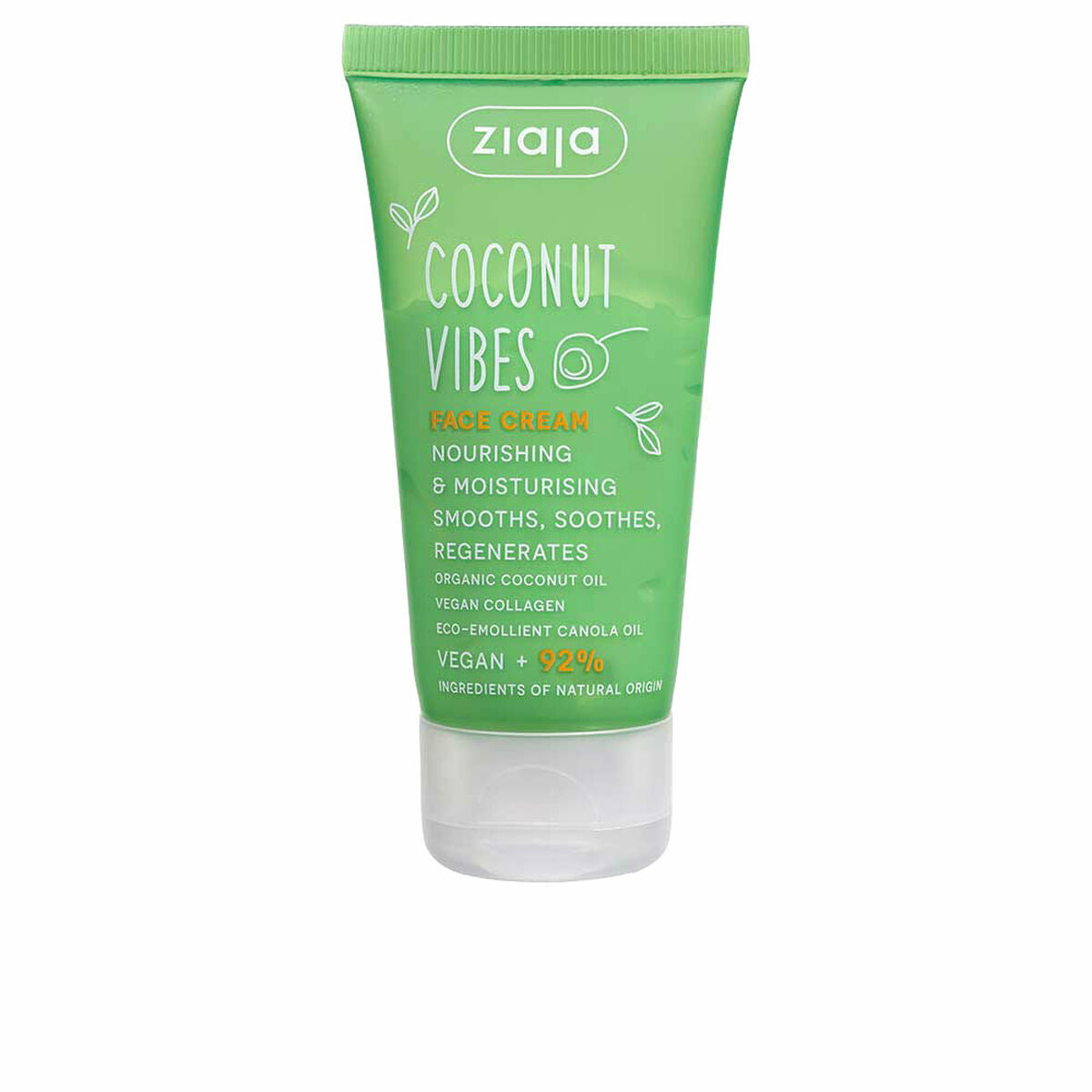 Day Cream Ziaja COCONUT & ORANGE VIBES 50 ml