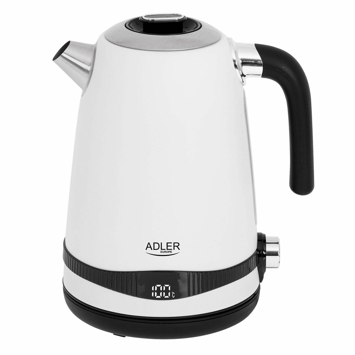 Kettle Adler White Stainless steel 2200 W 1,7 L