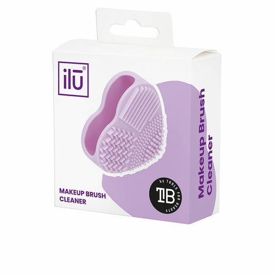 Make-up Brush Cleaner Ilū Brush Cleaner Heart Silicone (1 Unit)