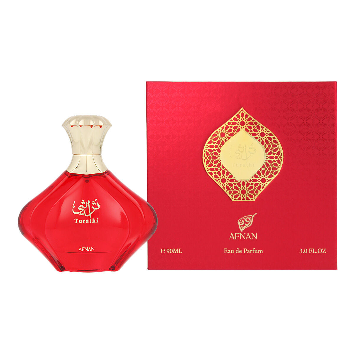 Women's Perfume Afnan   EDP Turathi Femme Red (90 ml) - Perfumes for women - Afnan - Default Title