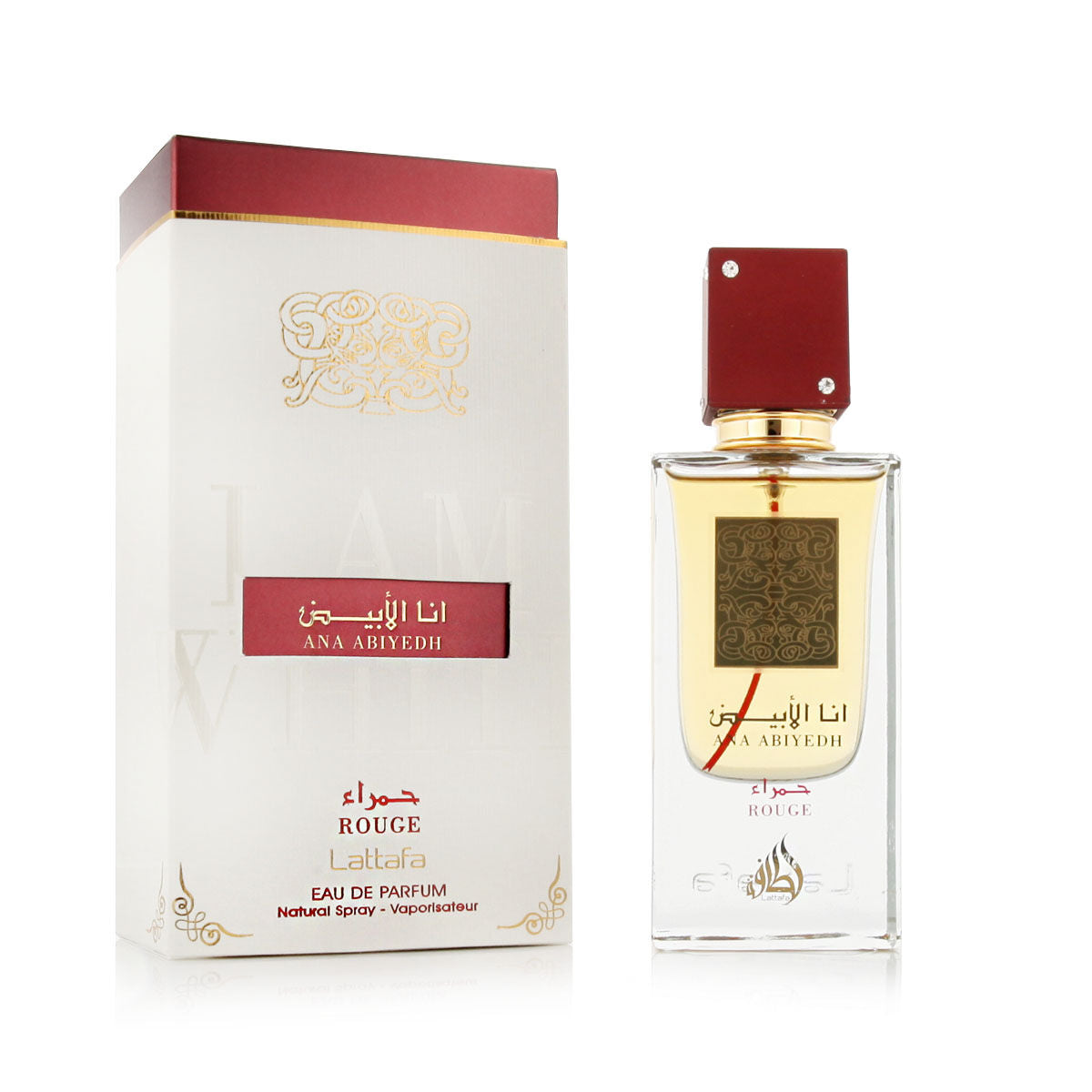 Unisex Perfume Lattafa EDP Ana Abiyedh Rouge 60 ml - Perfumes for women - Lattafa - Default Title