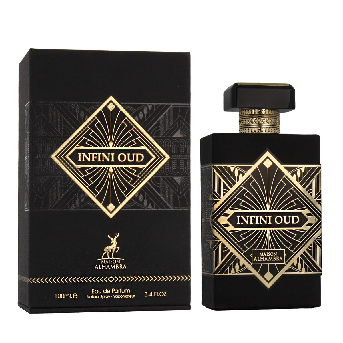 Unisex Perfume Maison Alhambra EDP Infini Oud 100 ml - Perfumes for women - Maison Alhambra - Default Title