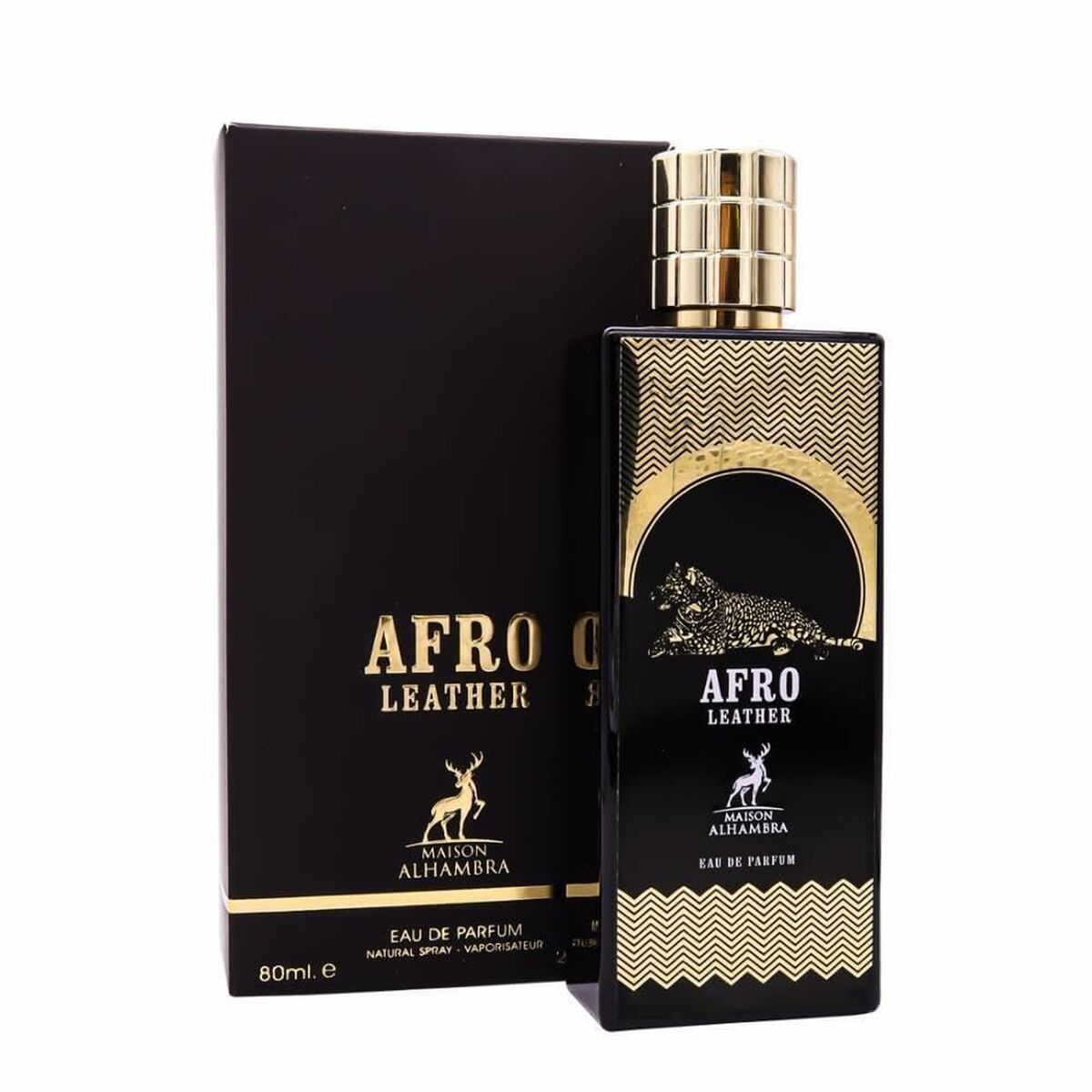 Men's Perfume Maison Alhambra EDP Afro Leather 80 ml - Perfumes for men - Maison Alhambra - Default Title