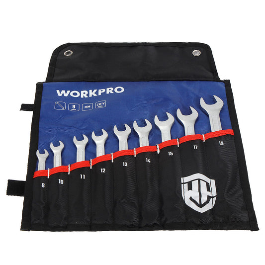 Combination spanner set Workpro 9 Pieces Workpro