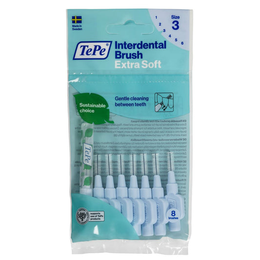 Interdental brushes Tepe Blue Supersoft (8 Pieces) - Oral hygiene - Tepe - Default Title