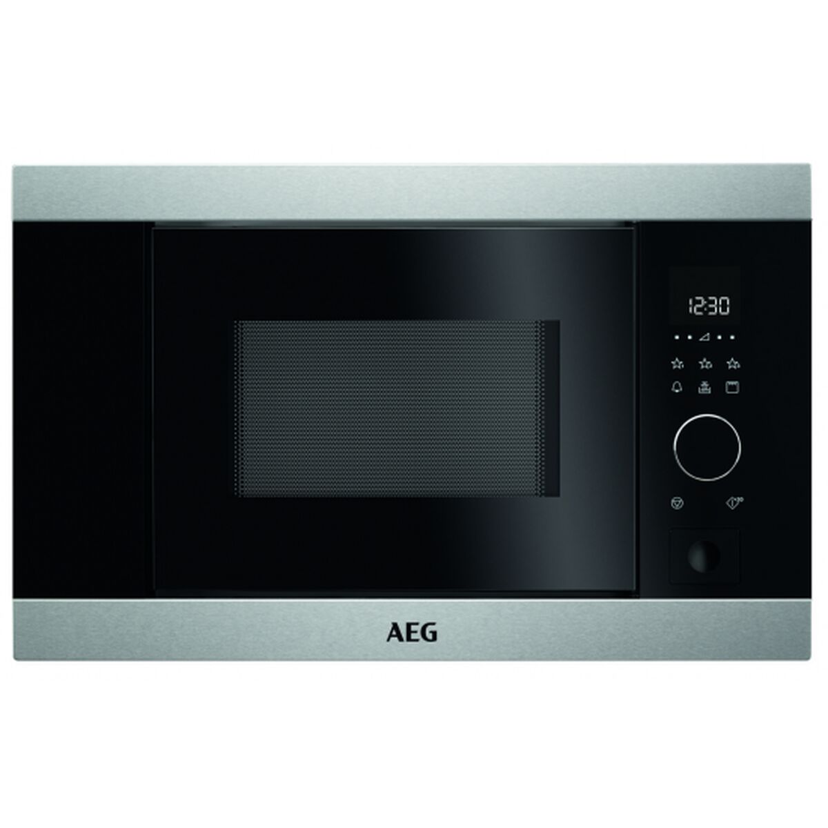 Microwave AEG MBB1756D-M Black Steel 800 W 16 L