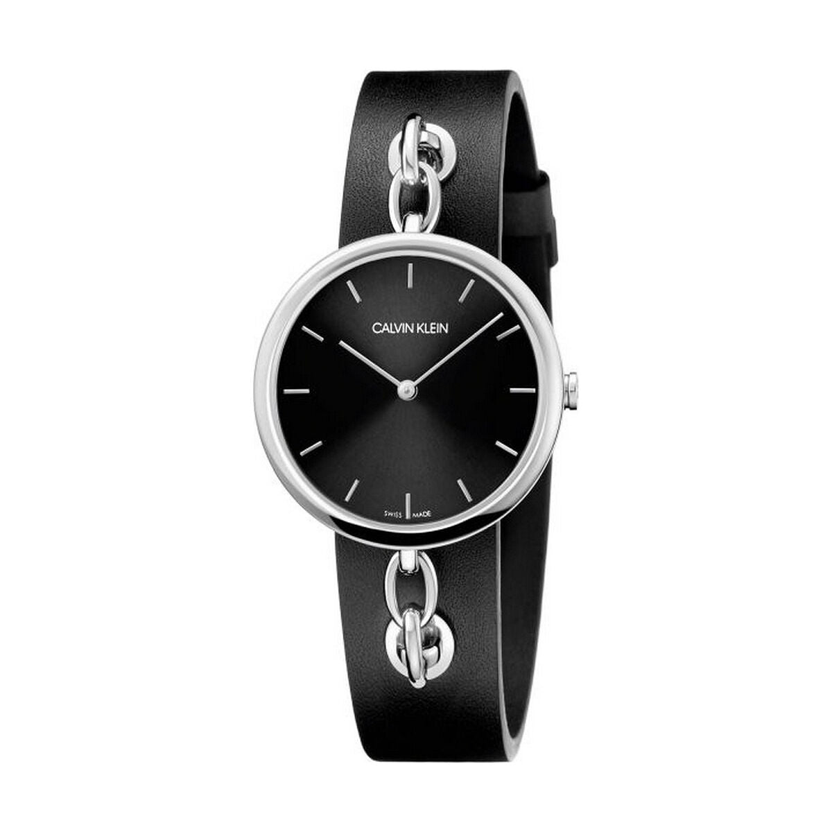 Ladies'Watch Calvin Klein CHAIN (Ø 34 mm)