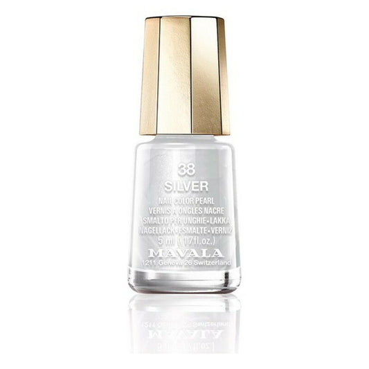 Nail polish Nail Color Cream Mavala 38-silver (5 ml) Mavala