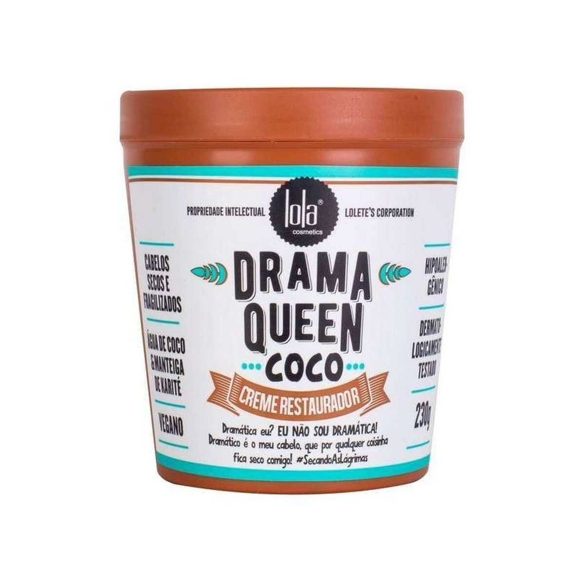 Hair Mask Lola Cosmetics Drama Queen Coco 230 g Lola Cosmetics