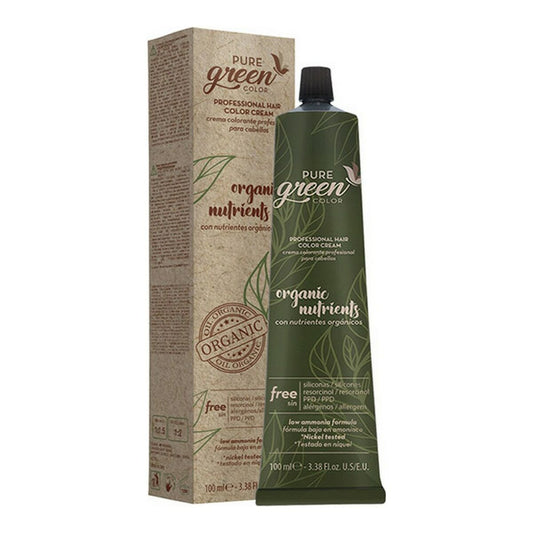 Colouring Cream Pure Green Nº 8.4 (100 ml) Pure Green