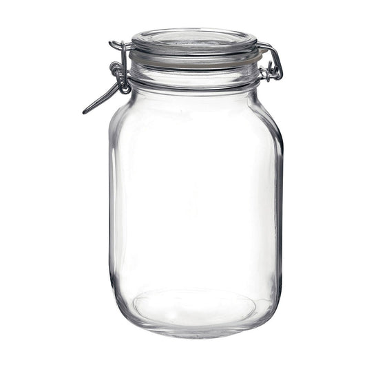 Jar Bormioli Rocco Fido Hermetic Transparent Glass (2 L) Bormioli Rocco