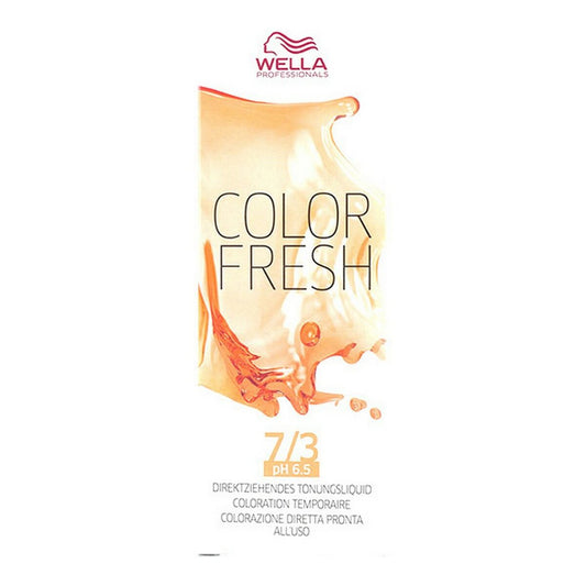 Semi-Permanent Tint Color Fresh Wella 4015600185732 Nº 7/3 (75 ml) - byKim