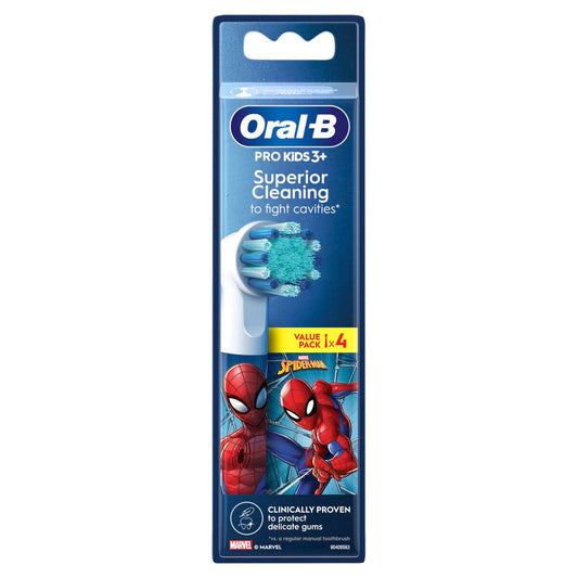 Replacement Head Oral-B Pro kids +3 Spiderman Oral-B