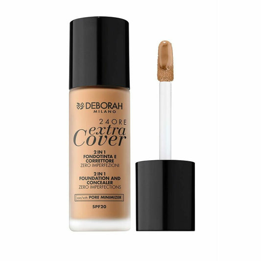 Crème Make-up Base 24 Ore Extra Cover Deborah 8009518338485 byKim Deborah