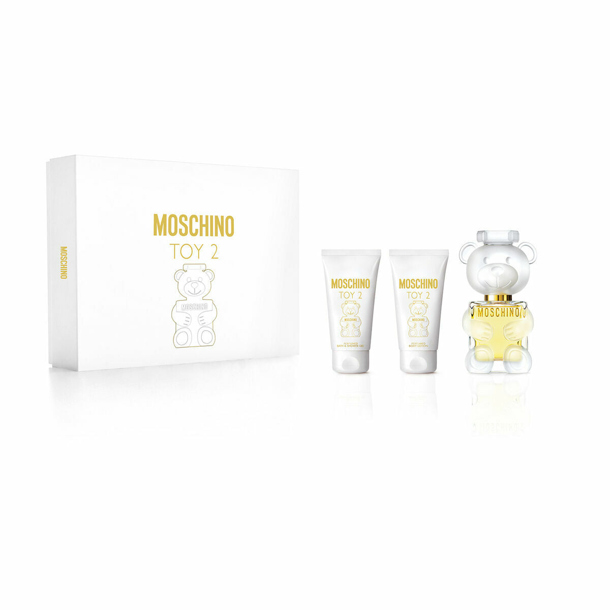 Men's Perfume Set Moschino Toy 2 EDP 3 Pieces - Cosmetic and Perfume Sets - Moschino - Default Title