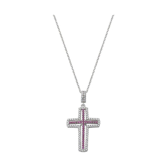 Ladies' Necklace Amen CLCRVBRZ Amen