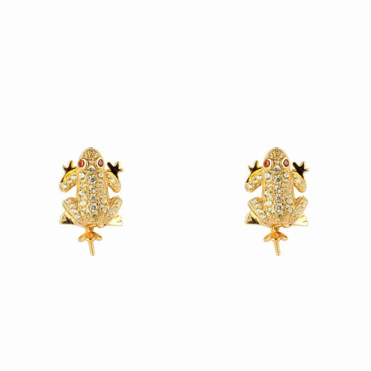 Ladies' Earrings Lancaster JLA-EAR-FROG-6 1,2 cm Lancaster