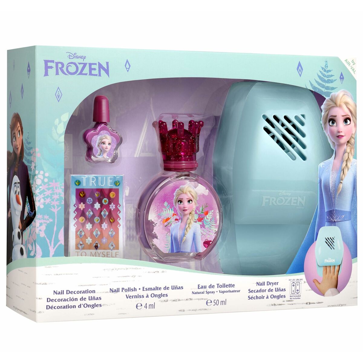 Children's Perfume Air-Val Frozen EDT 50 ml 2 Pieces - Childrens perfumes - Air-Val - Default Title