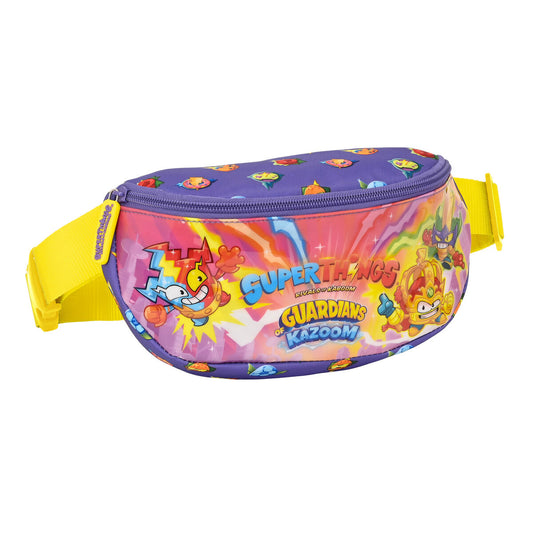 Belt Pouch SuperThings Guardians of Kazoom Yellow Purple 23 x 14 x 9 cm SuperThings