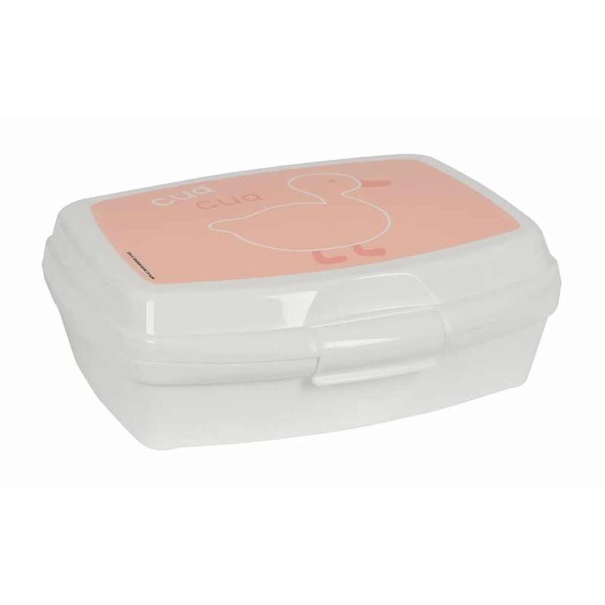 Sandwich Box Safta Patito Pink Polyurethane 17 x 6 x 14 cm