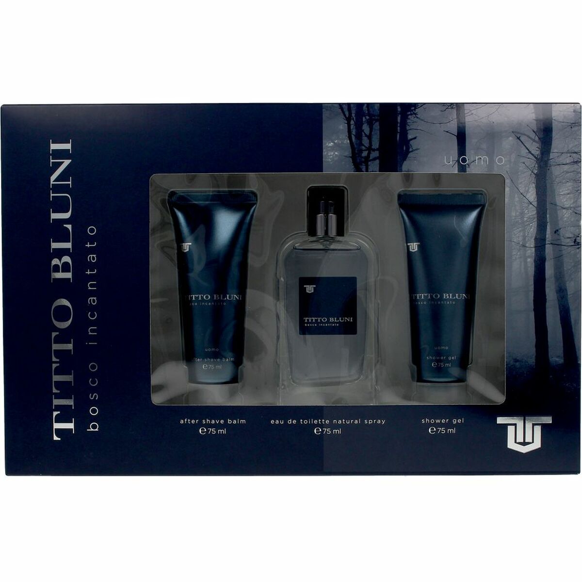 Men's Perfume Set Titto Bluni Bosco Incantato 3 Pieces