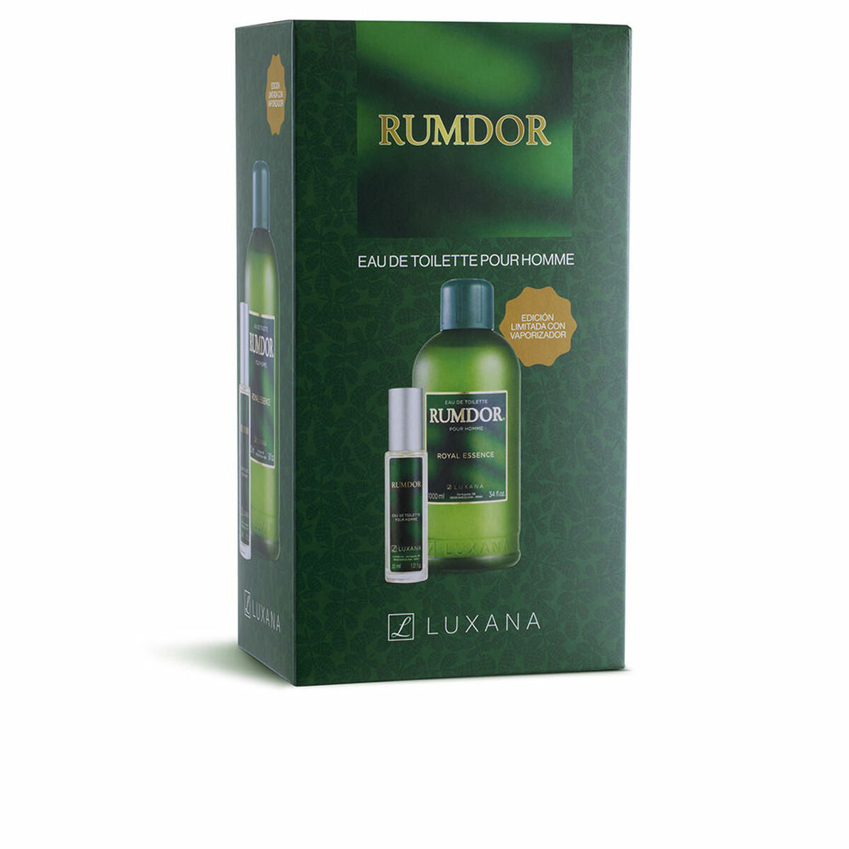 Men's Perfume Set Luxana Rumdor 2 Pieces