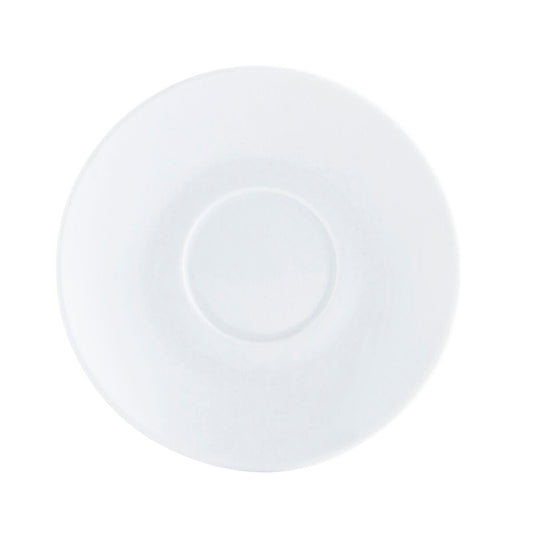 Plate Quid Basic Coffee Ceramic White (12,5 cm) (Pack 12x) Quid