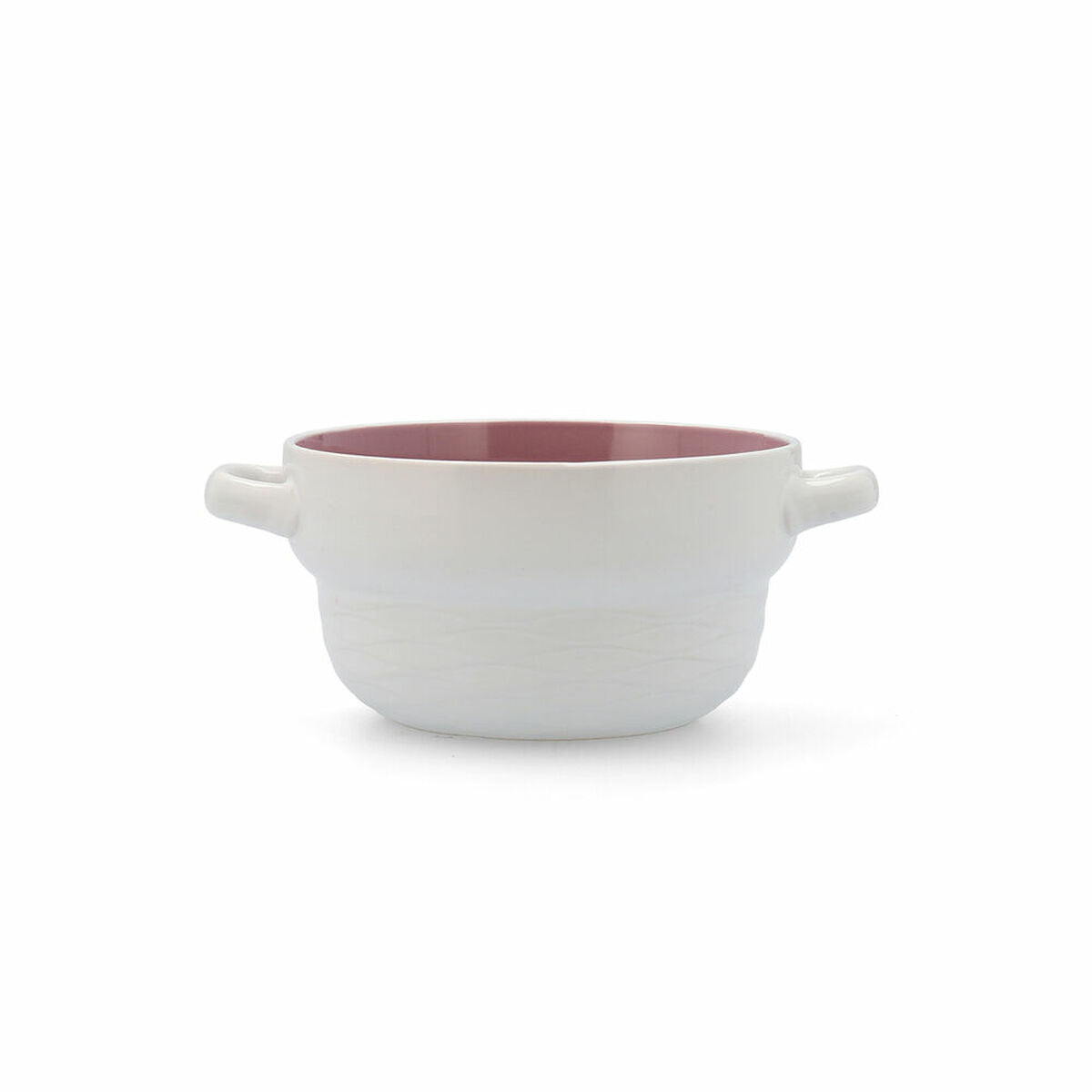 Bowl Quid Vita Peoni Pink Ceramic 500 ml (6 Units) (Pack 6x) Quid