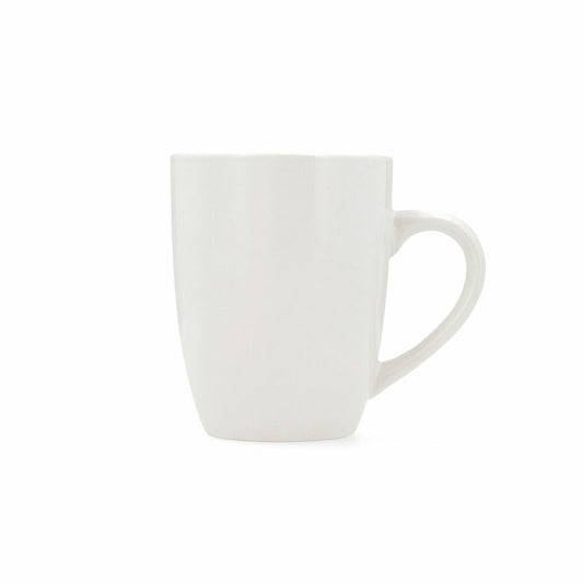 Cup Quid Latte White Ceramic 330 ml (12 Units) (Pack 12x) Quid