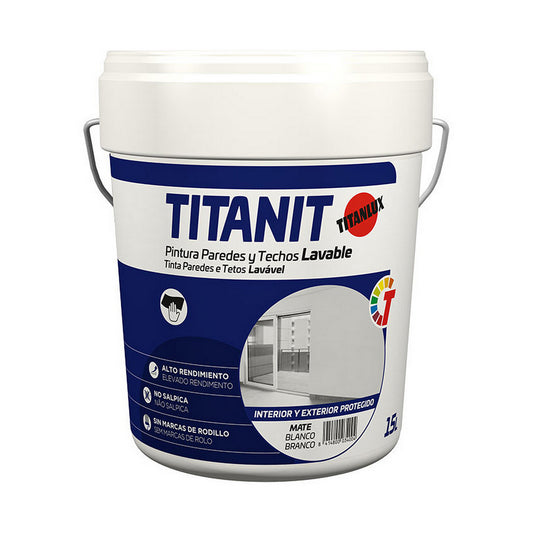 Paint Titanlux Biolux a62000815 White 15 L