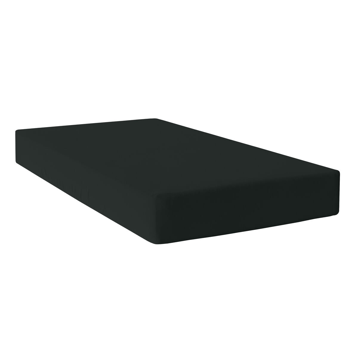 Fitted sheet HappyFriday BASIC Black 180 x 200 x 32 cm