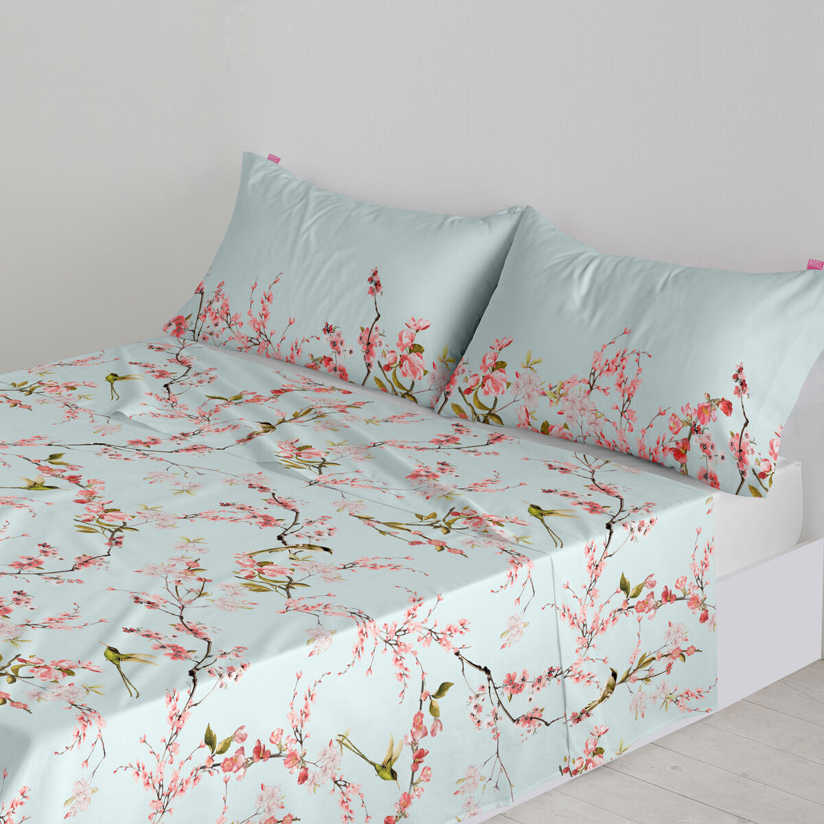 Top sheet HappyFriday Chinoiserie Multicolour 160 x 270 cm (asiatico/oriental)