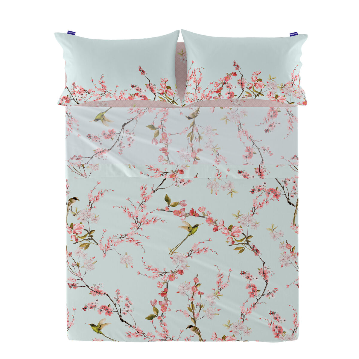 Top sheet HappyFriday Chinoiserie Multicolour 210 x 270 cm (asiatico/oriental)