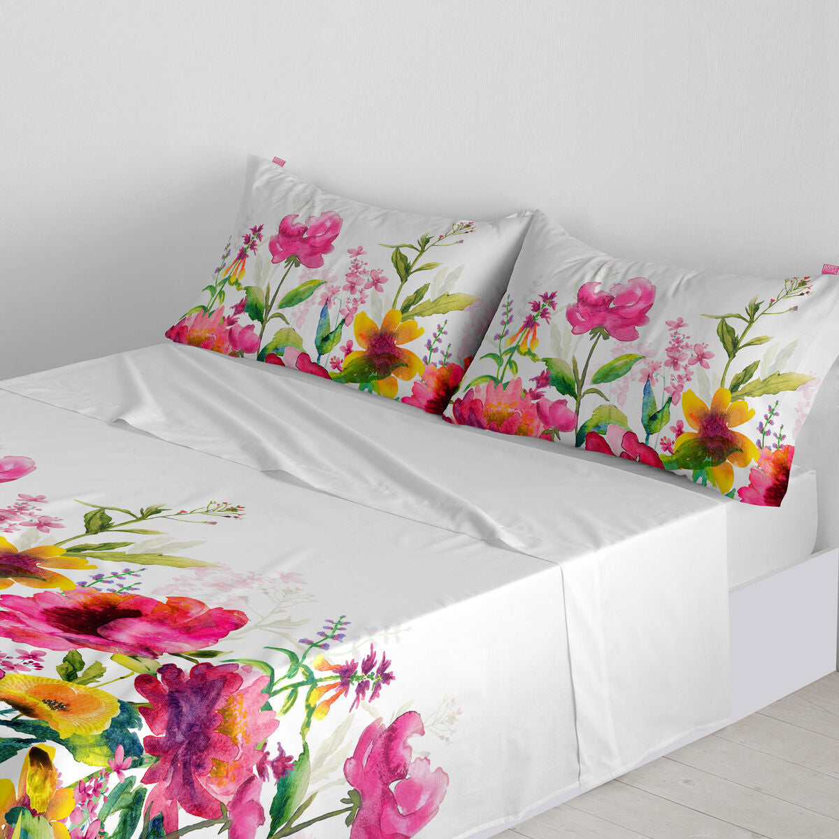 Top sheet HappyFriday Cassia Multicolour Double