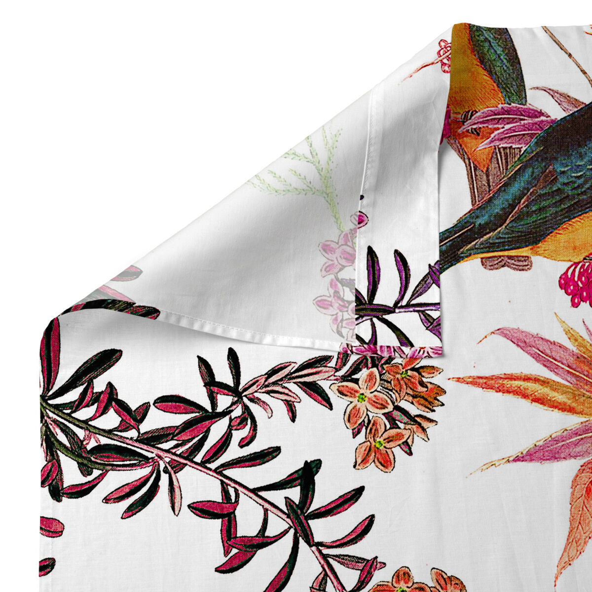 Top sheet HappyFriday Birds of paradise Multicolour 210 x 270 cm