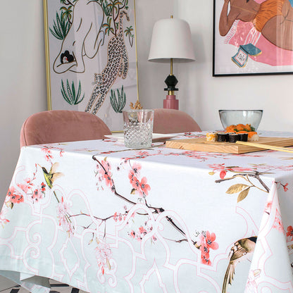 Tablecloth HappyFriday Chinoiserie Multicolour 150 x 250 cm