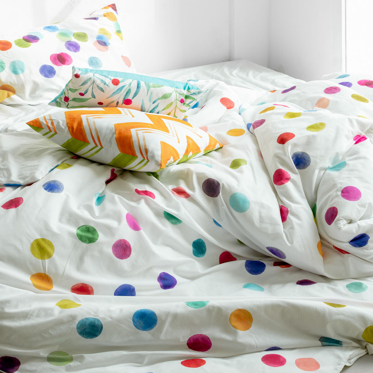 Nordic cover HappyFriday Confetti Multicolour 260 x 220 cm