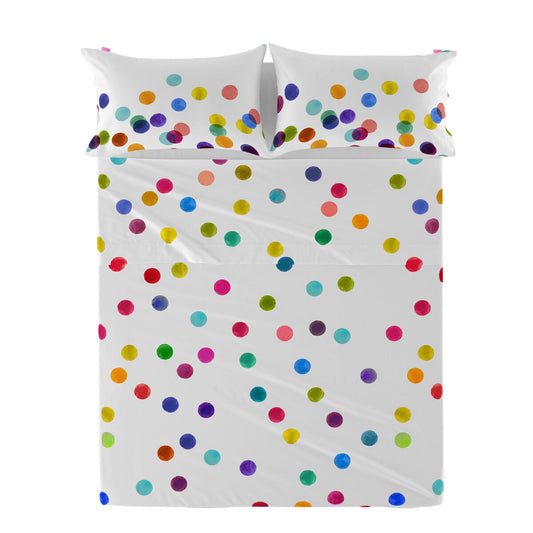 Top sheet HappyFriday Confetti Multicolour 210 x 270 cm (Confetti)