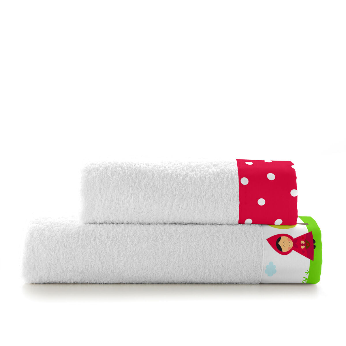 Towel set HappyFriday Mr Fox Grandma Multicolour 2 Pieces