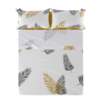 Top sheet HappyFriday Blanc Foliage Multicolour 240 x 270 cm