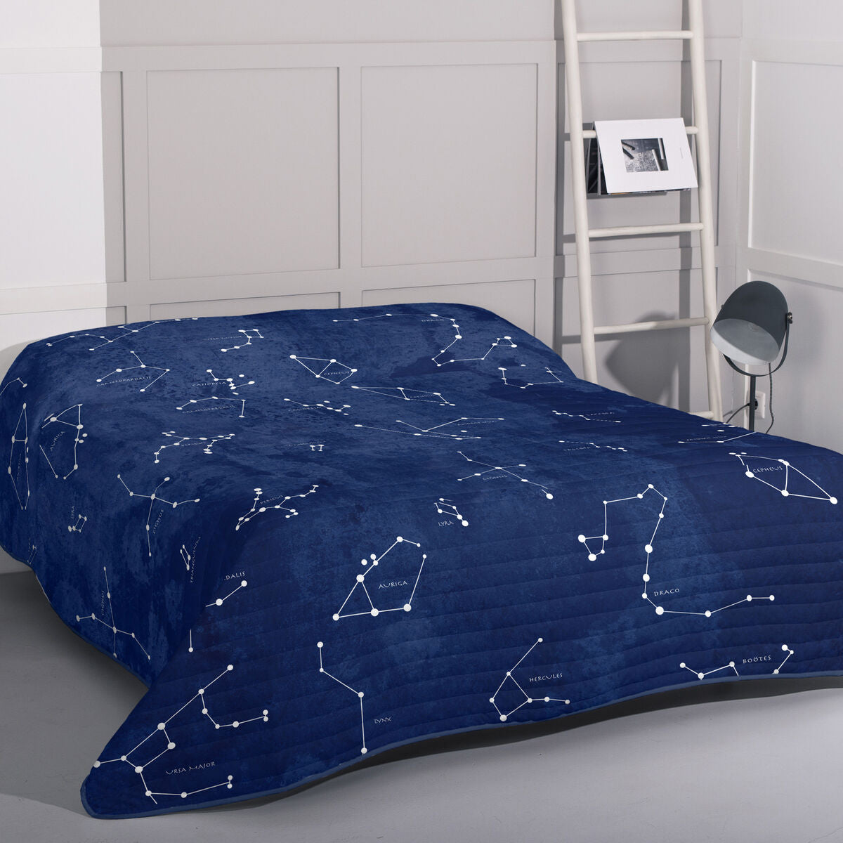 Bedspread (quilt) HappyFriday Blanc Cosmos Multicolour 180 x 260 cm