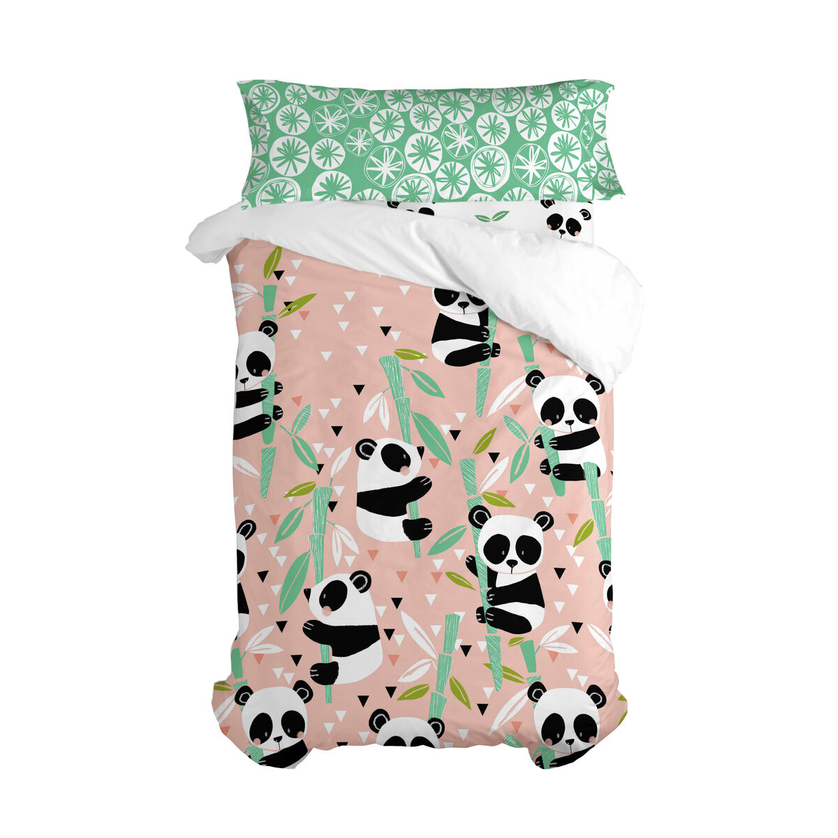 Fitted sheet HappyFriday MOSHI MOSHI Multicolour 105 x 200 x 32 cm