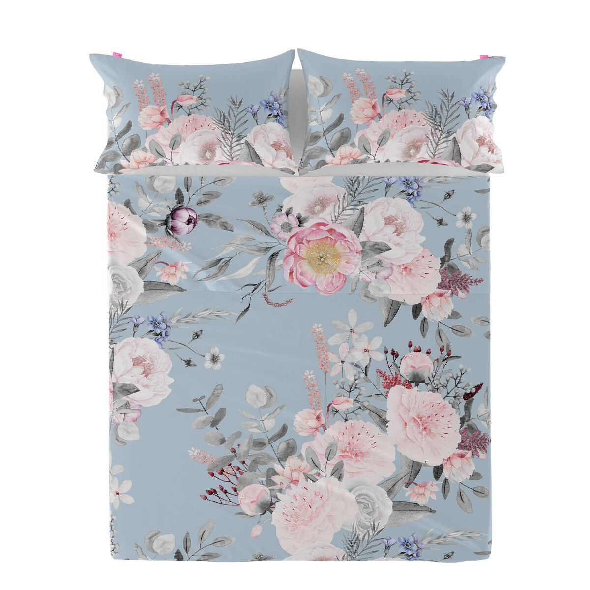 Top sheet HappyFriday Soft bouquet Multicolour 160 x 270 cm