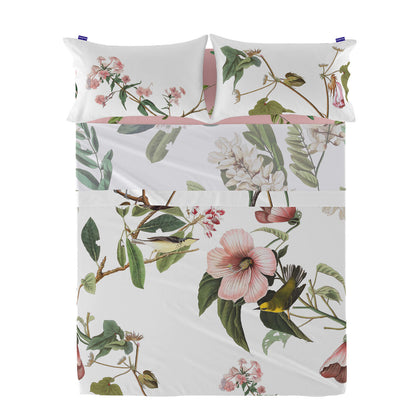 Top sheet HappyFriday Blooming Multicolour 160 x 270 cm (Flowers)